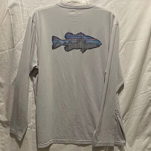 Patagonia - Men's Long-Sleeved Cap Cool Daily Fish Graphic Shirt